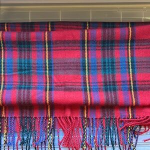 Urban outfitters colorful Tartan Plaid Scarf